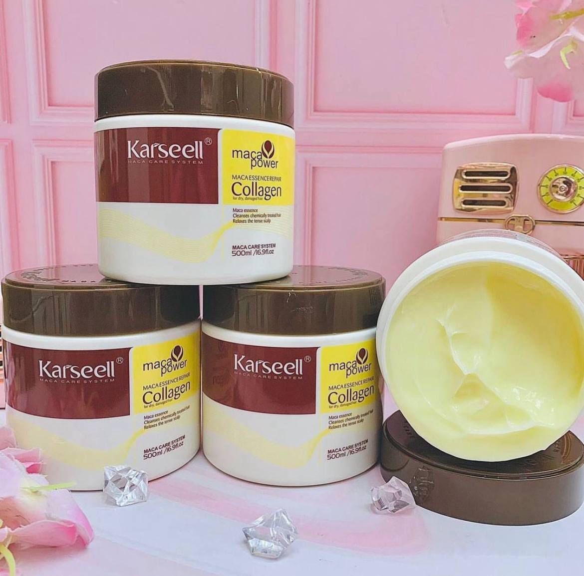 🧴✨ Mascarilla Capilar Karseell | Nutrición Avanzada y Reparación Real